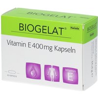 Biogelat® Vitamin E 400 mg Kapseln von BIOGELAT