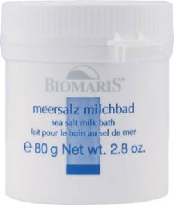 BIOMARIS Meersalz Milchbad mini 80 g von BIOMARIS GmbH & Co. KG