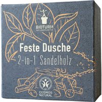 Bioturm Naturkosmetik Feste Dusche 2-in-1 Sandelholz 100 g von BIOTURM