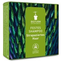 Bioturm Naturkosmetik festes Shampoo für strapaziertes Haar 100 g von BIOTURM