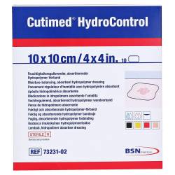 CUTIMED HydroControl Kompressen 10x10 cm 10 St Kompressen von BSN medical GmbH