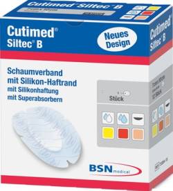CUTIMED Siltec B Schaumverb.17,5x17,5 cm m.Haftr. von BSN medical GmbH