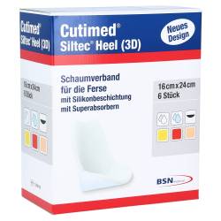 CUTIMED Siltec Heel 3D 16x24 cm Kompressen 6 St Kompressen von BSN medical GmbH