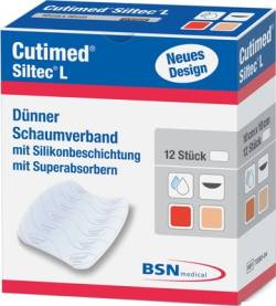 CUTIMED Siltec L Schaumverb.5x6 cm dü.san.haf. von BSN medical GmbH
