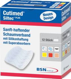 CUTIMED Siltec Plus Schaumverb.10x20 cm haftend von BSN medical GmbH