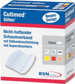 CUTIMED Siltec Schaumverb.20x20 cm nicht haftend von BSN medical GmbH