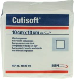 CUTISOFT Vlieskompressen unsteril 10x10 cm 100 St von BSN medical GmbH