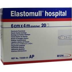 ELASTOMULL hospital 6 cmx4 m elast.Fixierb.wei� 20 St von BSN medical GmbH