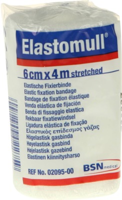 Elastomull 6cmx4m streched Elastische Fixierbinde von BSN medical GmbH