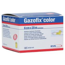 GAZOFIX color Fixierbinde kohäsiv 6 cmx20 m gelb 1 St Binden von BSN medical GmbH