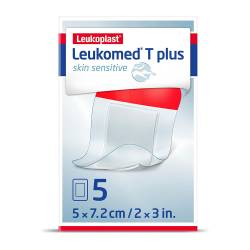 LEUKOMED T plus skin sensitive steril 5x7,2 cm 5 St Pflaster von BSN medical GmbH