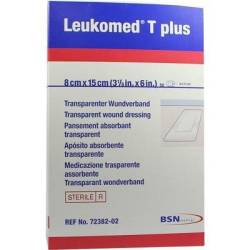 LEUKOMED transp.plus sterile Pflaster 8x15 cm 50 St von BSN medical GmbH