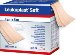 LEUKOPLAST Soft Pflaster 4 cmx5 m Rolle von BSN medical GmbH