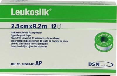 LEUKOSILK 2,5 cmx9,2 m von BSN medical GmbH