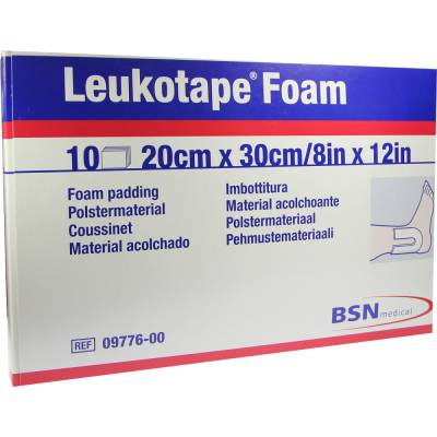 LEUKOTAPE Foam 20x30 cm 10 St ohne von BSN medical GmbH