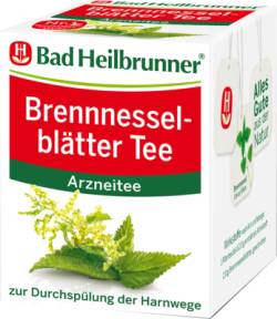 BAD HEILBRUNNER Brennesselbl�tter Tee Filterbeutel 8X2.0 g von Bad Heilbrunner Naturheilm.GmbH&Co.KG