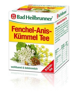 BAD HEILBRUNNER Fenchel-Anis-K�mmel Tee Filterbtl. 8X2.0 g von Bad Heilbrunner Naturheilm.GmbH&Co.KG
