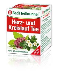 BAD HEILBRUNNER Herz- und Kreislauftee N Fbtl. 8X1.5 g von Bad Heilbrunner Naturheilm.GmbH&Co.KG