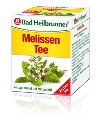 BAD HEILBRUNNER Melissen Tee Filterbeutel 8X1.6 g von Bad Heilbrunner Naturheilm.GmbH&Co.KG