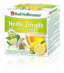 BAD HEILBRUNNER hei�e Zitrone m.Limette Pyr.Btl. 15X2.5 g von Bad Heilbrunner Naturheilm.GmbH&Co.KG