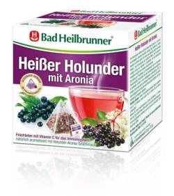 BAD HEILBRUNNER hei�er Holunder m.Aronia Pyr.Btl. 15X2.5 g von Bad Heilbrunner Naturheilm.GmbH&Co.KG