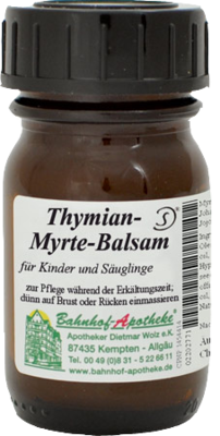 THYMIAN MYRTE Balsam f�r Kinder 30 ml von Bahnhof-Apotheke