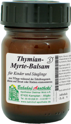 THYMIAN MYRTE Balsam f�r Kinder 50 ml von Bahnhof-Apotheke