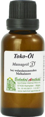 Toko-Öl Massageöl von Bahnhof-Apotheke