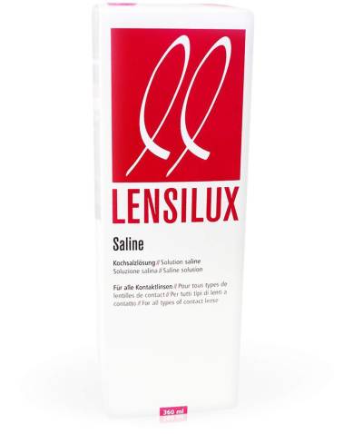 Lensilux Saline Kochsalzlösung 360 ml Lösung von Baltic See GmbH