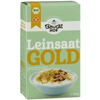 Bauckhof Leinsaat Gold geschrotet glutenfrei von Bauckhof