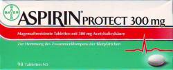 ASPIRIN Protect 300 mg magensaftres.Tabletten 98 St von Bayer Vital GmbH GB Pharma