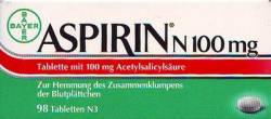 Aspirin N 100mg von Bayer Vital GmbH - Geschäftsbereich Pharma