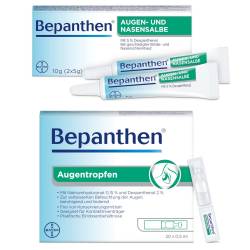 Bepanthen Augensalbe & Augentropfen Set von Bayer Vital GmbH Geschäftsbereich Selbstmedikation