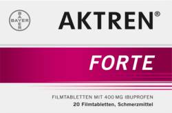 AKTREN forte Filmtabletten 20 St von Bayer Vital GmbH