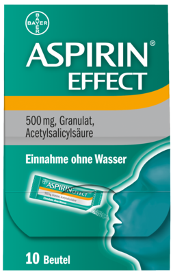 ASPIRIN Effect Granulat 10 St von Bayer Vital GmbH