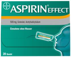 ASPIRIN Effect Granulat 20 St von Bayer Vital GmbH