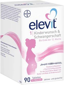 Elevit 1 Kinderwunsch & Schwangerschaft 90 Tabletten von Bayer Vital GmbH