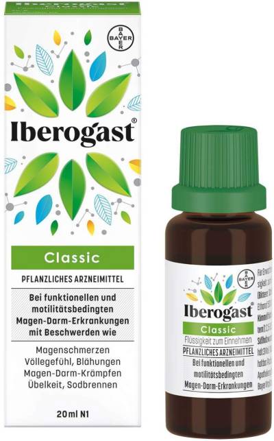 Iberogast Classic 20 ml von Bayer Vital GmbH