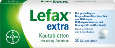 LEFAX extra Kautabletten 20 St von Bayer Vital GmbH