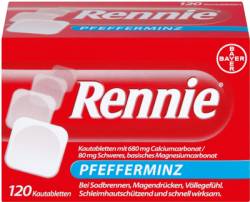 RENNIE Kautabletten 120 St von Bayer Vital GmbH