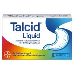 TALCID LIQUID 20 St Suspension von Bayer Vital GmbH Geschäftsbereich Selbstmedikation