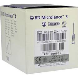 BD MICROLANCE 3 Sonderkan�le 27 G 1/2 0,4x13 mm 100 St von Becton Dickinson GmbH