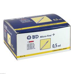 BD Micro-Fine+ U-40 Insulinspritze 8 mm (324876) von Becton Dickinson GmbH