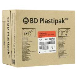 "BD PLASTIPAK Insulinspr.1 ml U40 m.Kan.30 G 1/2 120 Stück" von "Becton Dickinson GmbH"
