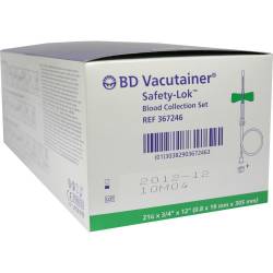 BD VACUTAINER Safety Lok Sicherheitspunktionsbesteck grün von Becton Dickinson GmbH