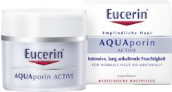 EUCERIN AQUAporin Active Creme norm.bis Mischhaut 50 ml von Beiersdorf AG Eucerin