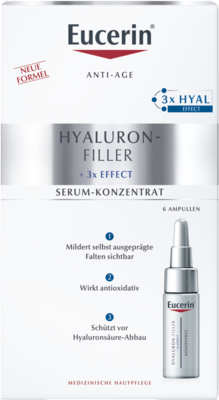 EUCERIN Anti-Age HYALURON-FILLER Serum Ampullen 6X5 ml von Beiersdorf AG Eucerin