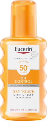 EUCERIN Sun Oil Control Body Transp.Spray LSF 50+ 200 ml von Beiersdorf AG Eucerin