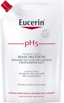 EUCERIN pH5 Waschlotion empfindliche Haut Nachf�ll 750 ml von Beiersdorf AG Eucerin