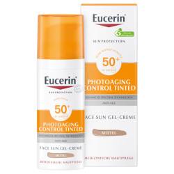 Eucerin PHOTOAGING CONTROL FACE SUN  CC getönt LSF 50+ mittel von Beiersdorf AG Eucerin